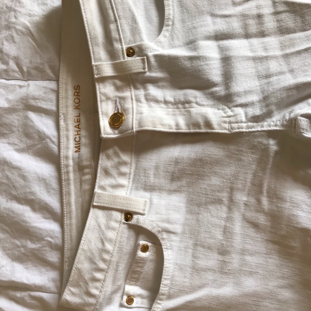 Michael Kors white jeans